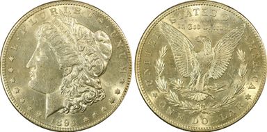 1894-S $1 AU58