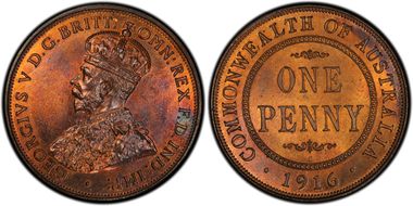 1916-I (c) 1D KM-23 MS64RB