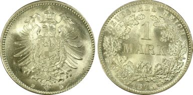 1875-D Mark J-9 MS64