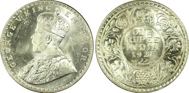 1921(B) Rupee SW-8.54 MS63+