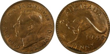 1945 Y. (p) 1D MS64RB