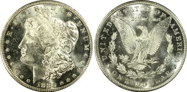 1880-S $1 MS63