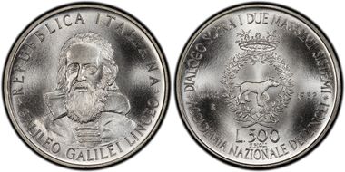 1982-R 500 L Galileo MS67