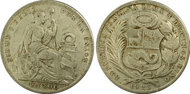 1923 Sol KM-218.1 Small Letters XF40