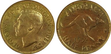 1952(p) 1/2D KM-42 MS63RB