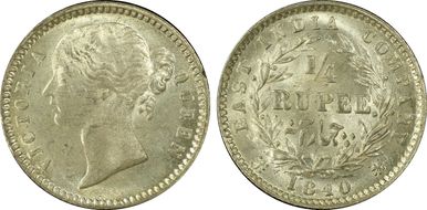 1840(B&C) 1/4 Rup SW-3.52 Prid-105 MS63