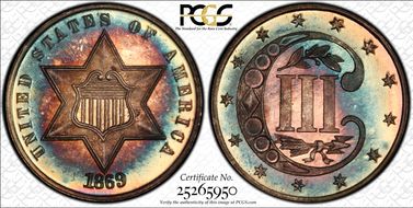 1869/'8' 3CS PR67CAM