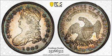 1809 50C O-104 AU55