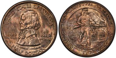 1925 50C Fort Vancouver MS66