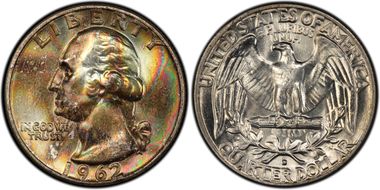 1962-D 25C MS67