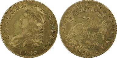 1819 50C Overton 114 VF35