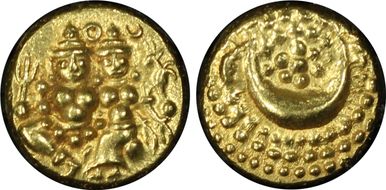 (1761-82) Pagoda Fr.1346 Haidar Ali MS62