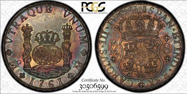 1761-Mo MM 8 R Calico-1074 + Between I S AU58