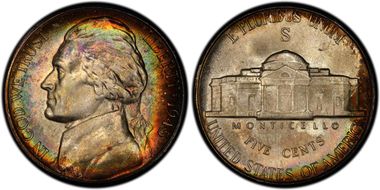1945-S 5C MS67+