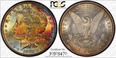 1883-CC $1 MS66+