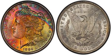 1884-O $1 MS65+