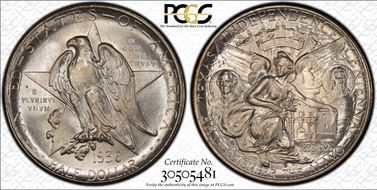 1936-D 50C Texas MS67