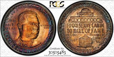 1946-D 50C Booker T. Washington MS66+