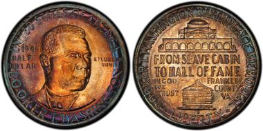 1946-D 50C Booker T. Washington MS66+
