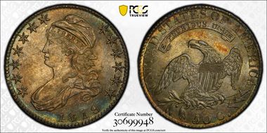 1819 50C Overton 108 MS61