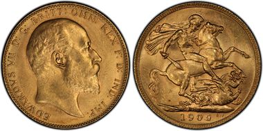 1909-P Sov S-3972 MS63