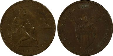 1908-S/S 1C Allen-2.06a, FS-501 AU55BN