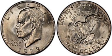1973 $1 MS66