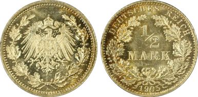 1905-A 1/2 Mk J-16 MS67