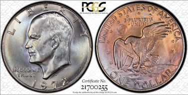 1972-D $1 MS67