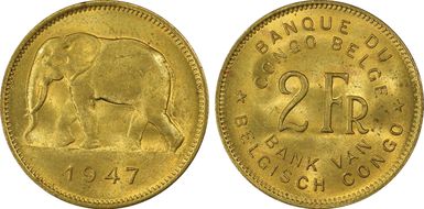 1947 2 Fr KM-28 MS64