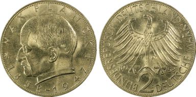 1958-G 2 Mk Planck MS64