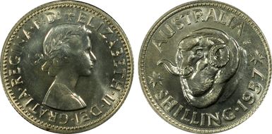 1957(m) Shil KM-59 Ag PR66