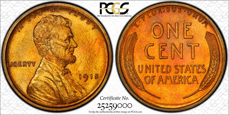 Cert 25259000 - Coin Image