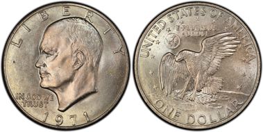 1971 $1 MS66+