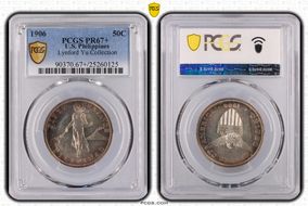 1906 50C PR67+