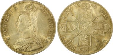 1890 Dbl Fl S-3923 MS63