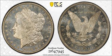1888 $1 MS65DMPL