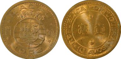 1952 10 Avos MS64RB