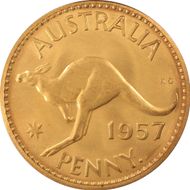 1957 Y. (p) 1D Matte PR66RD