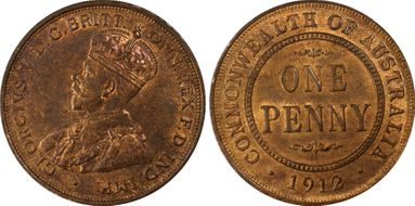1912-H 1D MS63RB