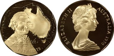 1970 50C Captain Cook PR69DCAM