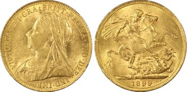 1899-P Sov S-3876 MS61