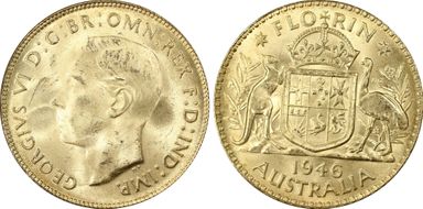 1946(m) Florin MS63