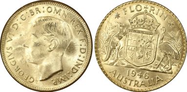 1946(m) Florin MS63