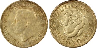 1939(m) Shil KM-39  Ag AU58