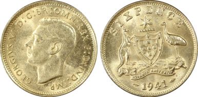 1941(m) 6D AU58