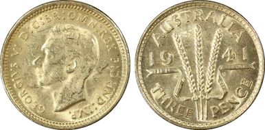 1941(m) 3D KM-37  Ag AU58