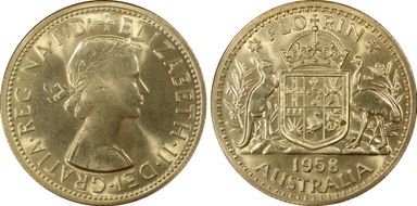 1958(m) Florin PR66