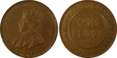 1919 //. (m) 1D Dot below AU50BN