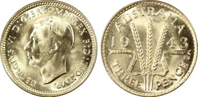 1943-D 3D KM-37  Ag MS66